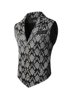 KUYING New Men's Retro V-Neck Fake Two Piece Vest  - Image 1