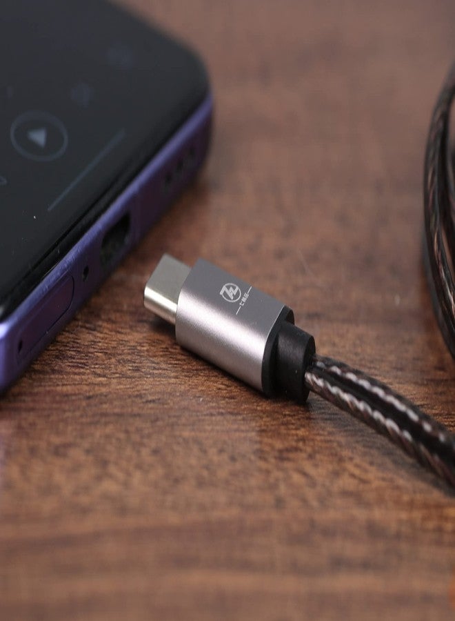 سماعات أذن داخلية Linsoul 7Hz Salnotes Zero HiFi بمحرك ديناميكي 10 مم وميكروفون، مزودة بغشاء معدني مركب ولوحة أمامية من الفولاذ المقاوم للصدأ وكابل OFC قابل للفصل ثنائي الدبابيس (أحمر، مع ميكروفون، من النوع C). - Image 4