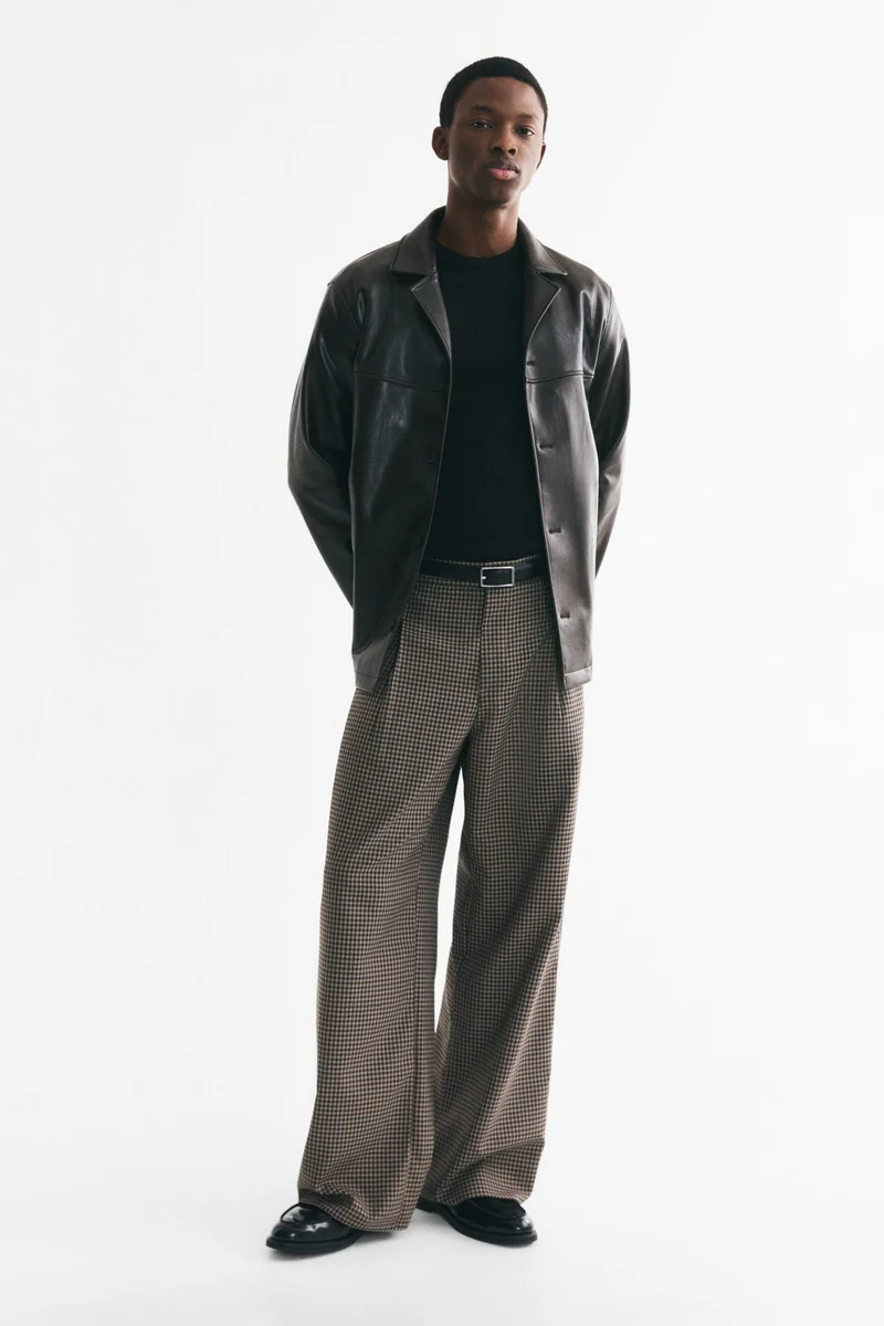 Oversized Fit Wide tailored trousers