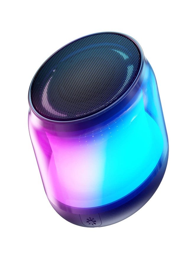 LENRUE Portable Bluetooth Speakers with Colorful Lights, Loud Sound, Small Bluetooth Speaker with Wireless Stereo Pairing, Mini Gifts for Kids, Teen, Girls, Boys, Women - Image 1