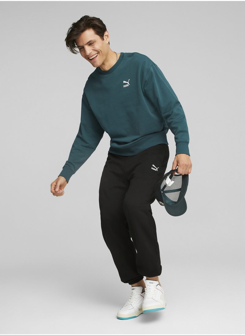 PUMA - Classics Mens Relaxed Crewneck Sweatshirt - Image 1