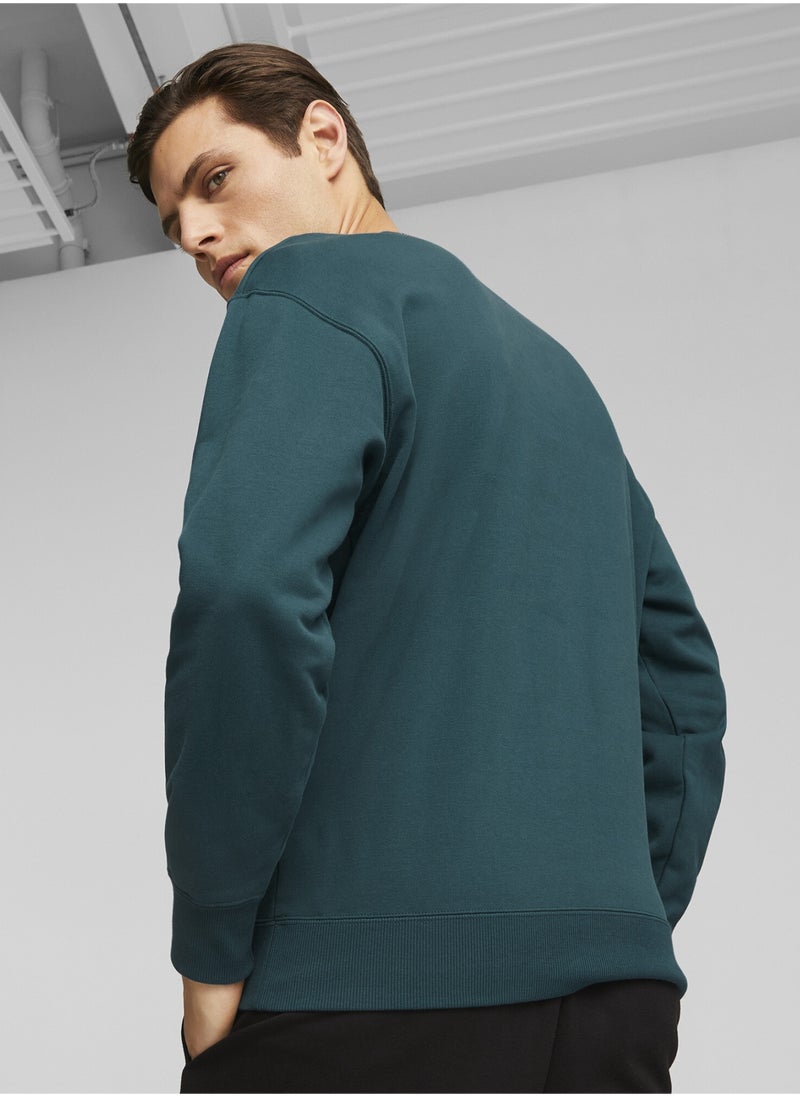 PUMA - Classics Mens Relaxed Crewneck Sweatshirt - Image 1