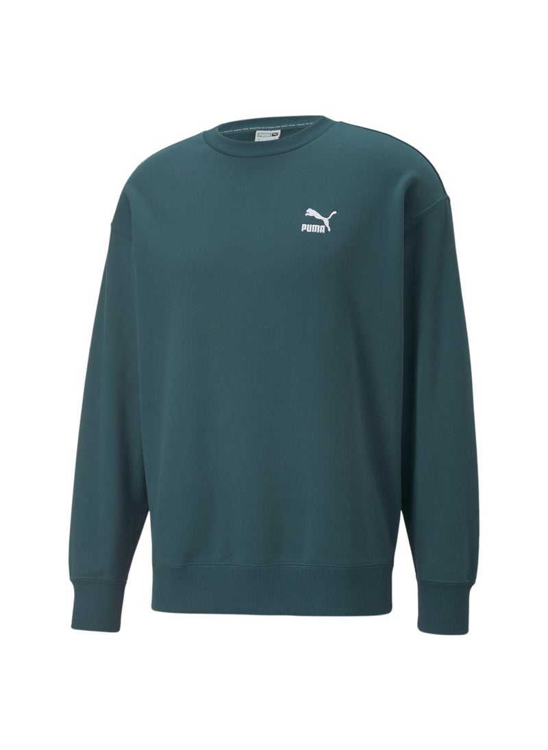 PUMA - Classics Mens Relaxed Crewneck Sweatshirt - Image 1