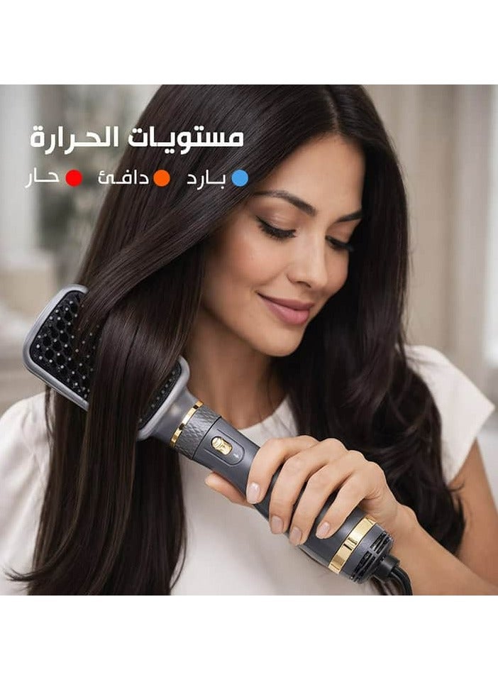 استشوار ومصفف الشعر المطور 4 في 1 قوة 1200 واط بتقنية السيراميك والتورمالين - Image 5