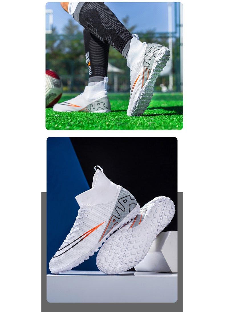 SKT Shiketro Men's soccer cleats for outdoor indoor professional youth boys soccer cleats unisex soccer cleats. - Image 3
