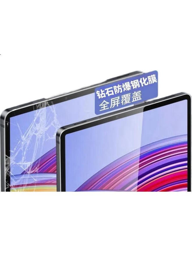 Hboalg Tempered Glass Screen Protector For Xiaomi Redmi Pad Pro 12.1 Inch Model, High Definition Anti-shatter Anti-fingerprint Scratch-resistant Glass Film For Xiaomi Tablet - Image 3