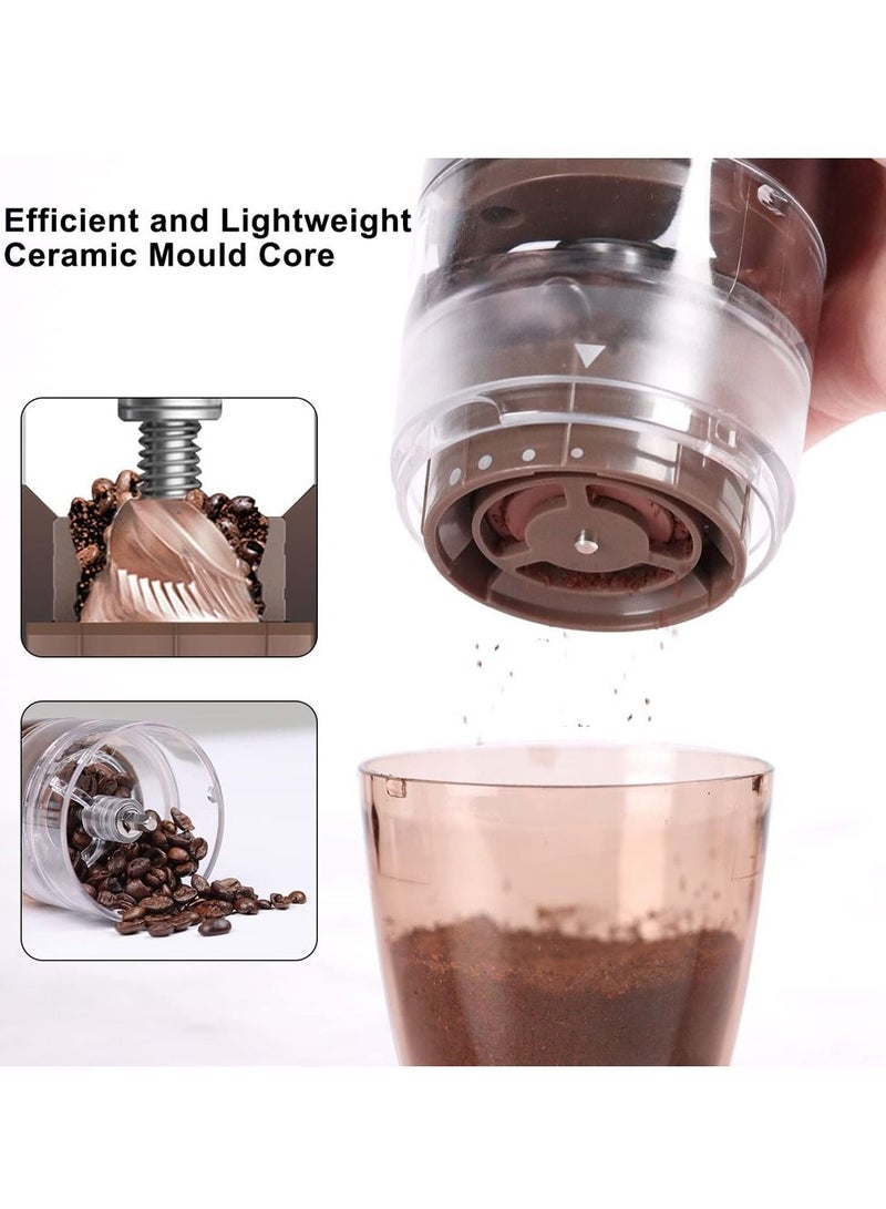 Arabest Luxury Portable Coffee Grinder Set Electric & Manual Coffee/Espresso Grinder Comes With Travel Coffee Mug - Image 5