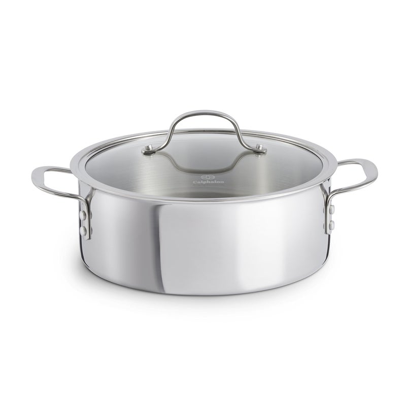 Calphalon Tri-Ply Stainless Steel Cookware, Dutch Oven, 5-quart - Image 1