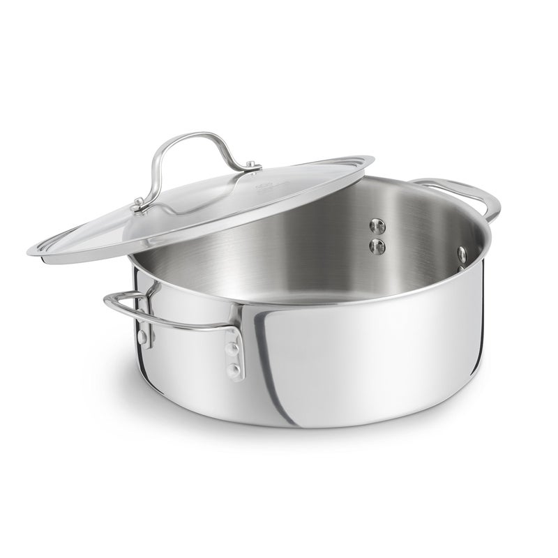 Calphalon Tri-Ply Stainless Steel Cookware, Dutch Oven, 5-quart - Image 2