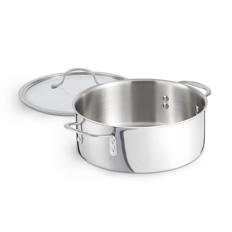 Calphalon Tri-Ply Stainless Steel Cookware, Dutch Oven, 5-quart - Image 3