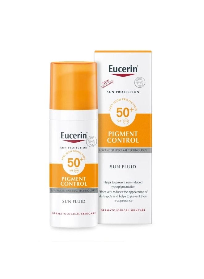 Eucerin Sun Protect Pigment Control Sun Fluid SPF50+ 50ml 