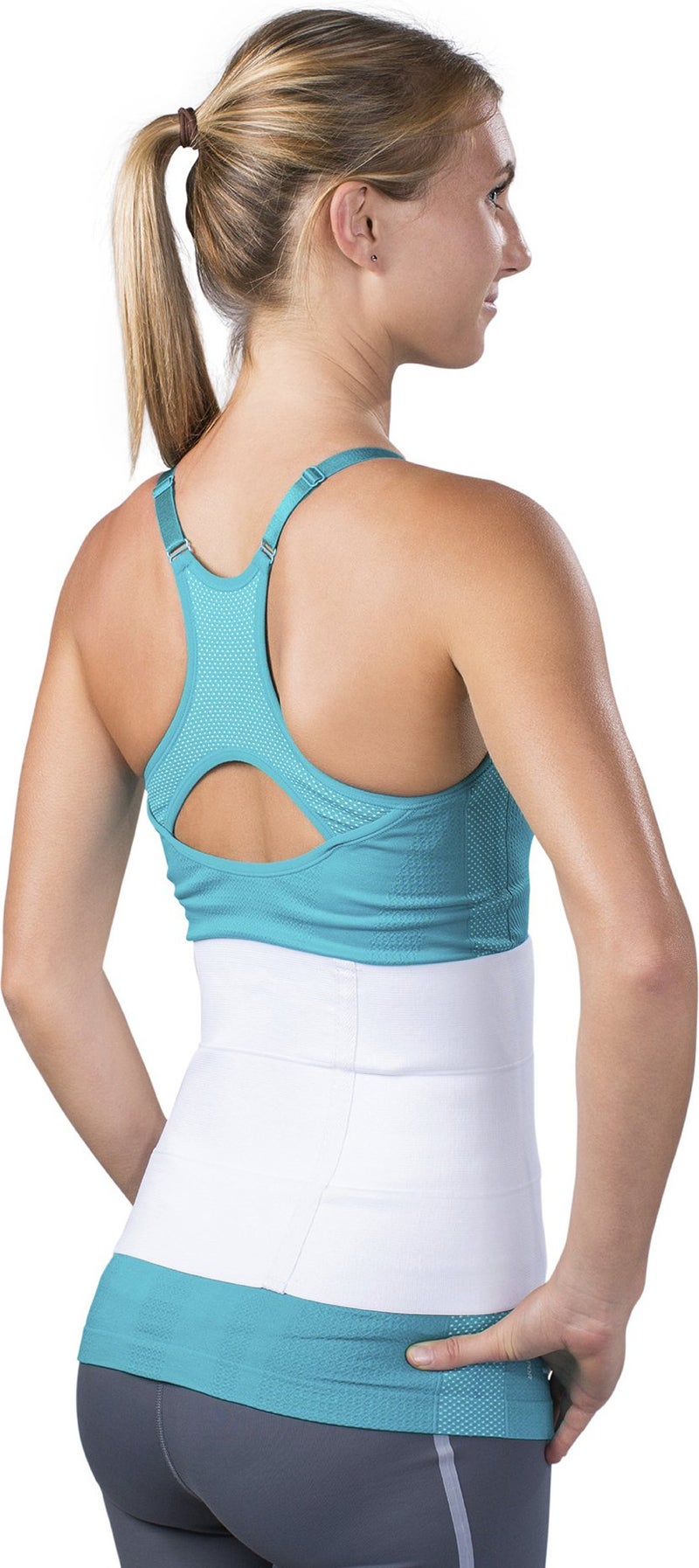 ProCare Premium 9", 3-Panel Elastic Abdominal Binder, XX-Large (Waist: 72" - 84") - Image 3