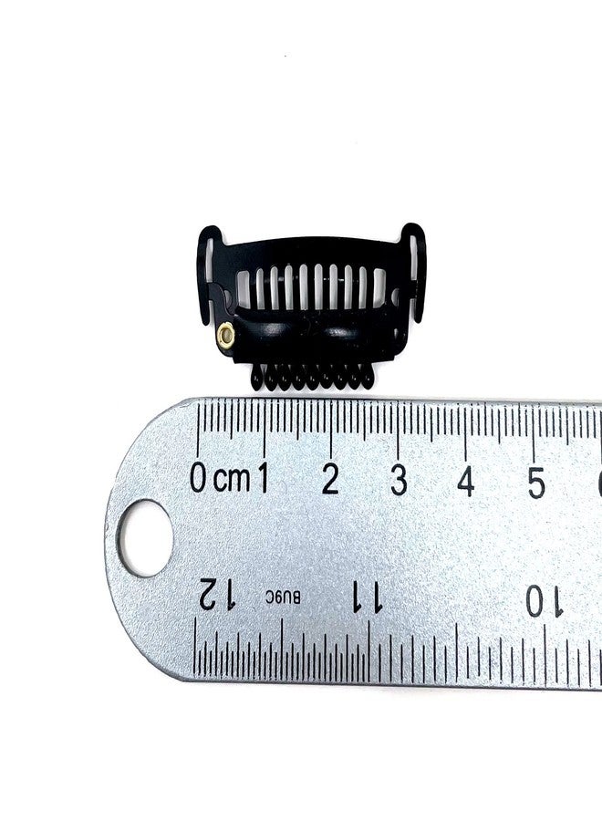 إشا مجموعة إيشا، مشابك سيلفي، 10 قطع (أسود) لوصلات الشعر - Image 4