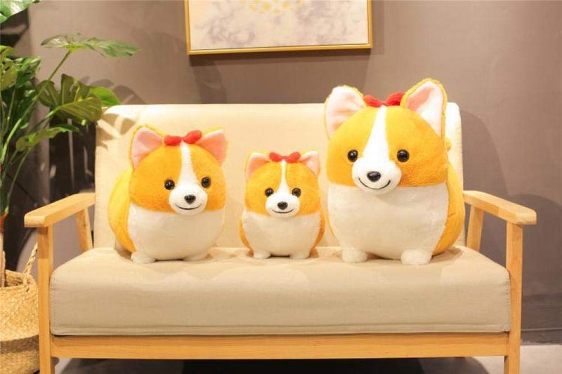 123Arts Cartoon Corgi Dog Soft Plush Throw Pillow Animal Pillow Plush Toy - Image 3