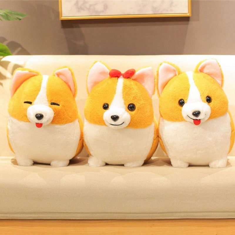 123Arts Cartoon Corgi Dog Soft Plush Throw Pillow Animal Pillow Plush Toy - Image 2