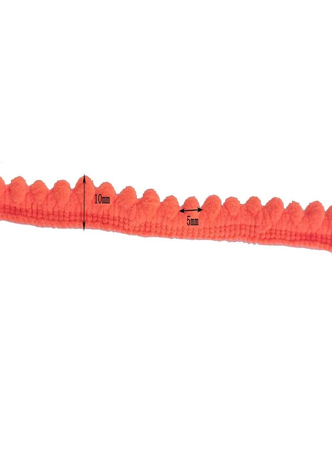 MONIDOOR Mini Pom Pom Trim 58 Yards 29 Colors 5mm Ball Fringe Trim for Sewing Accessory Decoration DIY Crafts (Mixed Color 2 1744) - Image 3
