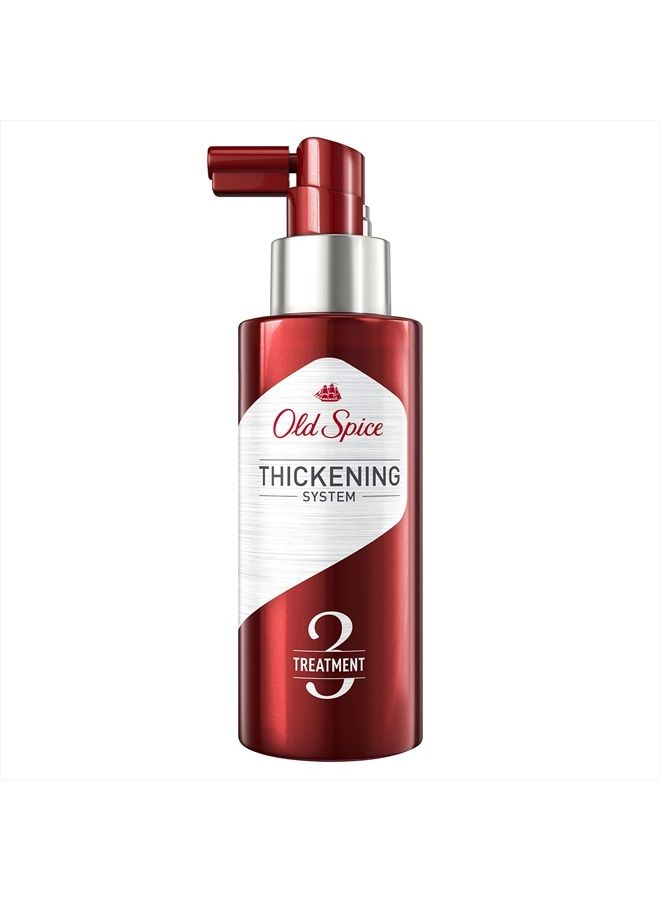 Old Spice Hair Thickening Treatment for Men, Infused with Castor Oil, Step 3, 3.7 Fl Oz - Image 1