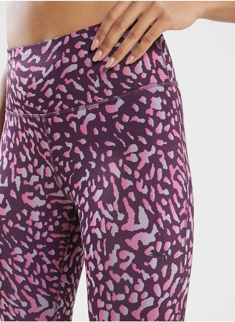 PUMA Favorite Aop High Waist 7/8 Tights