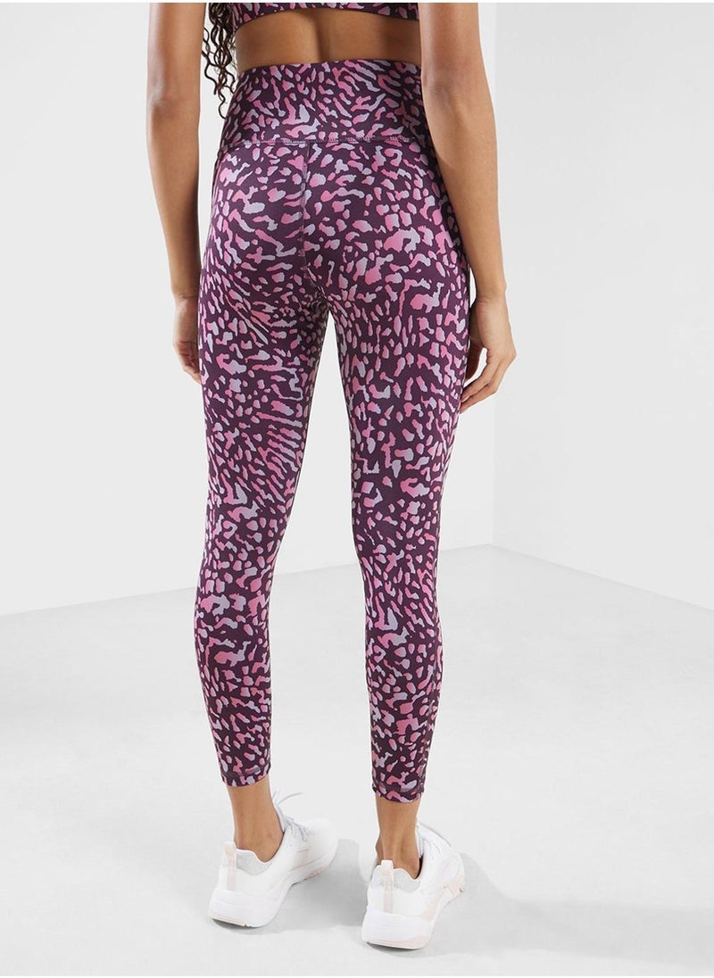 PUMA Favorite Aop High Waist 7/8 Tights - Image 2