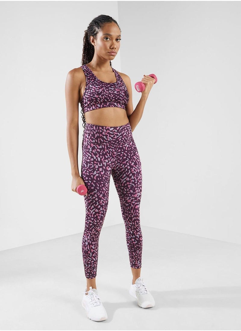 PUMA Favorite Aop High Waist 7/8 Tights - Image 1
