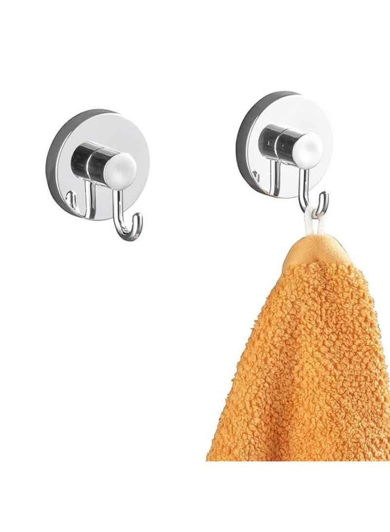 Wenko Shiny Vacuum Loc Hook 6 x 5 x 6 6 cm, Chrome