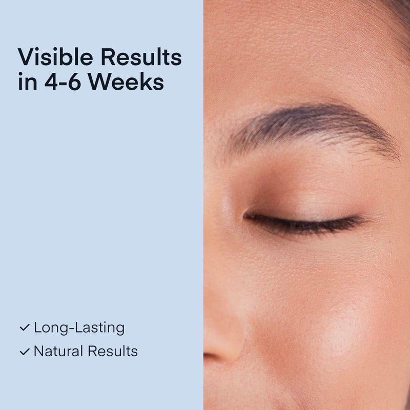 Terez & Honor Eyebrow Growth Serum - Natural Eyebrow Serum and Enhancer for Thicker Brows and Grow Bows Faster, Longer, Fuller - 5mL - Image 3