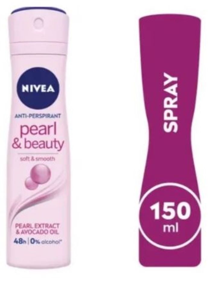 Nivea Deodorant Spray Women Pearl Pink 150 ml
