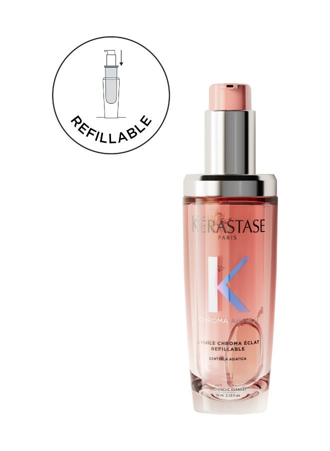 Kerastase Refillable Chroma Absolu Hair Oil Set - Long lasting radiance for color-treated hair - Image 2