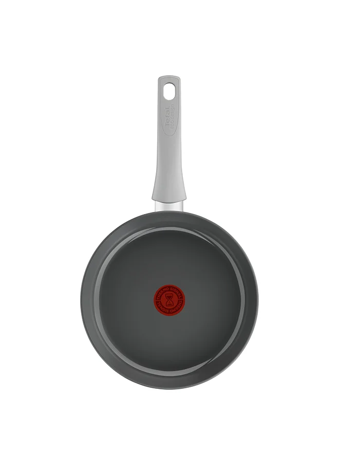 تيفال TEFAL Renew, On | Frypan 20 cm | Ceramic Non-Stick Coating | 100% recycled aluminium body | Healthy Cooking | Thermo-Signal™ | Made in France | 2 Years Warranty | C4270232