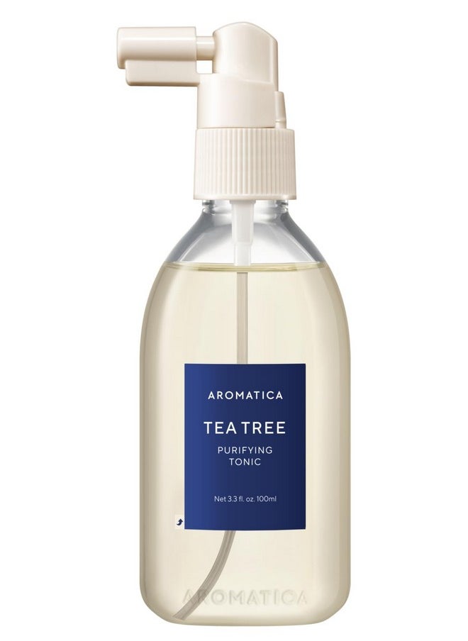 AROMATICA Tea Tree Purifying Tonic 3.38oz, Paraben, Silicone, Sulfate Free | Vegan | Soothing & Cooling Tonic for Your Scalp | Helps Hair Look Healthier and nourished | Natural Ingredients Only - pzsku/ZF77ACCC3394C8E3BA217Z/45/_/1741329943/7090733e-2a49-4972-a6a6-2f4d98d73a85