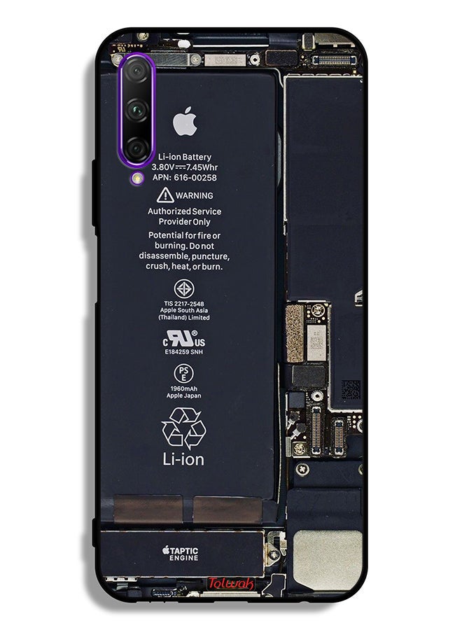 Tolwak Huawei Y9s Protective Case Cover Phone Circuit Pattern - Image 2