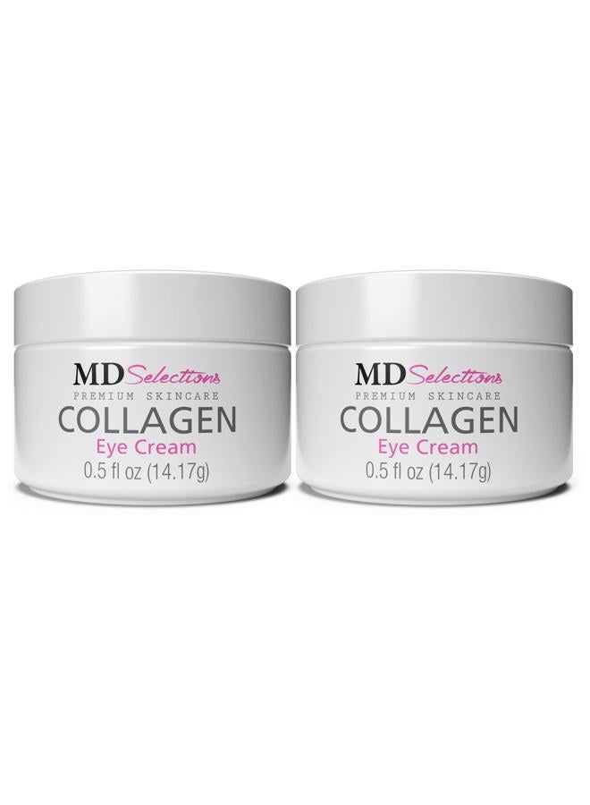 MD Selections Collagen Eye Cream, 2-Pack - Image 1