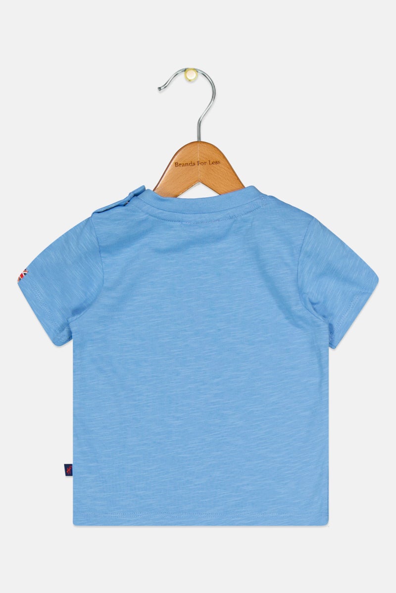 Hamleys Toddlers Boy Crew Neck Short Sleeve Graphic Print T-Shirt, Multicolor - Image 3