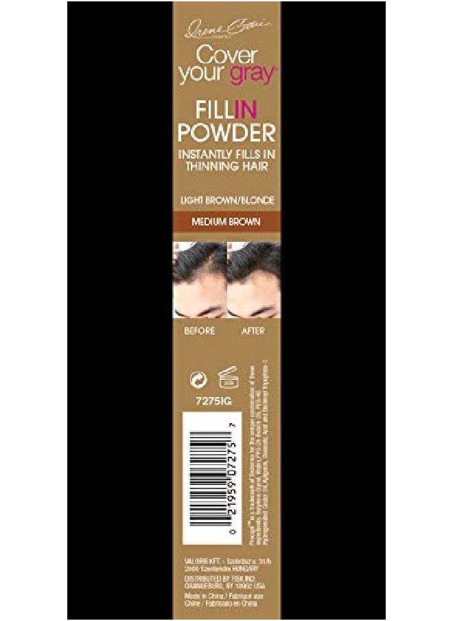 Cover Your Gray Fill In Powder Pro For Men Blonde/Medium Brown  - Image 3