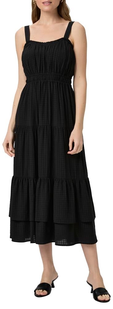 PAIGE Womens Persimmon Dress Black