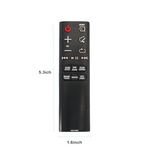 econtrolly New Replacement Remote Control AH59-02692E Compatible with Samsung soundbar HW-JM6000C HW-J55 HW-J551 HW-JM35 HW-J450 HW-J355 HW-J355/ZA HW-J450/ZA HW-J550 HW-J550/ZA HW-J6000 HW-J6000/ZA HW-JM35/ZA - Image 3