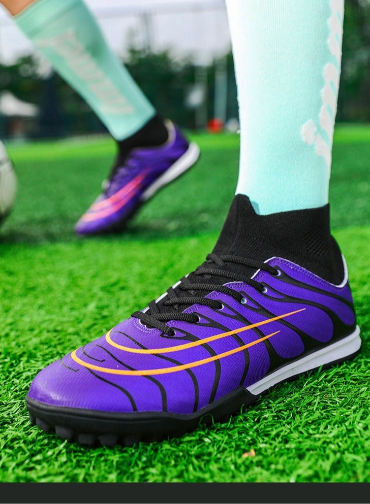 SKT Shiketro Men's Football Shoes, Suitable For Outdoor Indoor Professional Youth Boys Football Shoes, Unisex Football Shoes.  - Image 3