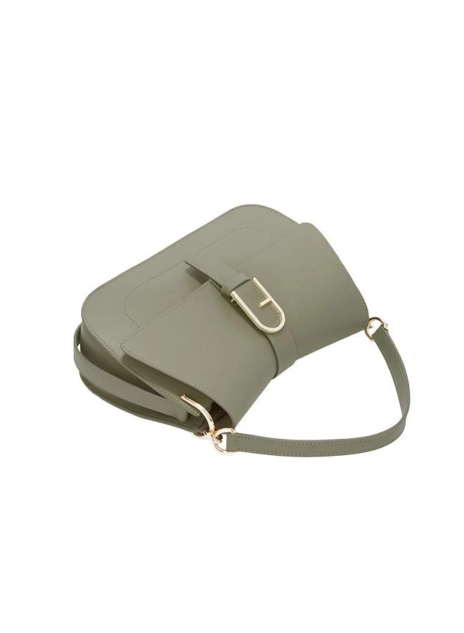 Furla Green Flow Top Handle for Women | Best Price UAE
