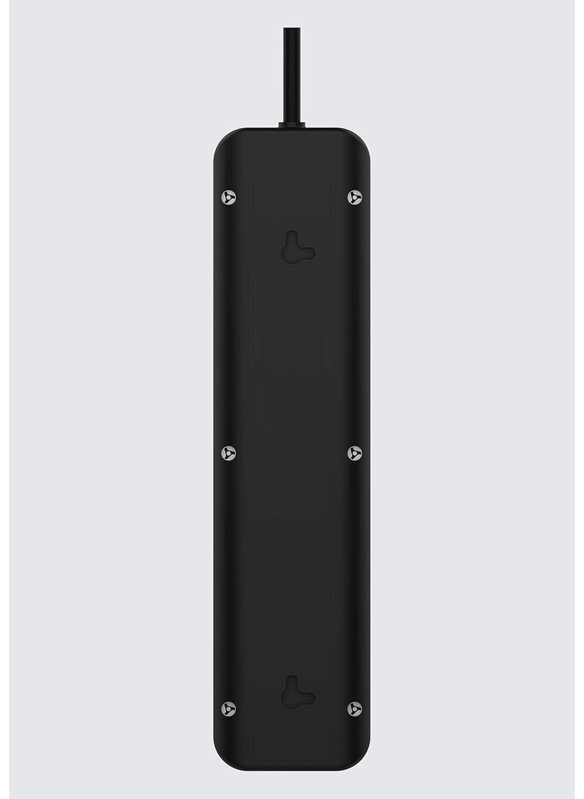 CINTA CE 3257 GIO Power Strip 41 with Four International SocketSwitchLED Indicator 2 MTR Power Extension Cord