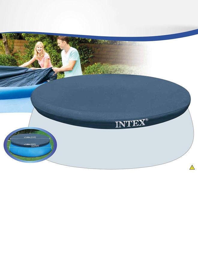 INTEX Easy Set Swimming Pool Cover Trap 2.84 x 3.05m Ages 8+ - Image 2