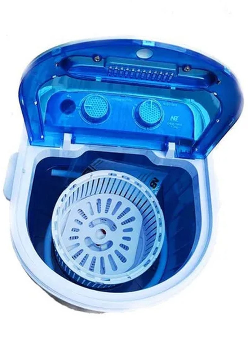 Rabos Mini Washing Machine 4 kg 170 W XPB35-268A8 Blue/White - Image 4