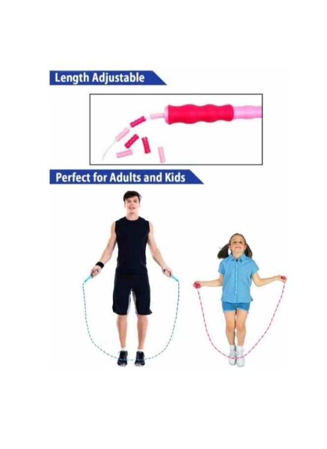 Beauenty 4-Piece Soft Beaded Jump Rope 9feet  - Image 5