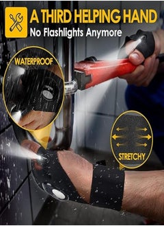 M MIAOYAN Outdoor Half Finger Lighting Gloves Repair Sports Fishing Finger Light Glowing Gloves  - Image 5