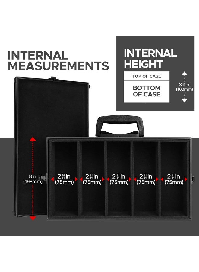 CARDKINGPRO The Big Black Metal Box (BBB Edition) | Case Is Compatible with Cards Against Humanity, All Standard Card Games (Game Not Included) | Includes 8 Dividers | Fits up to 2500 Loose Unsleeved Cards, Boks  - Image 5