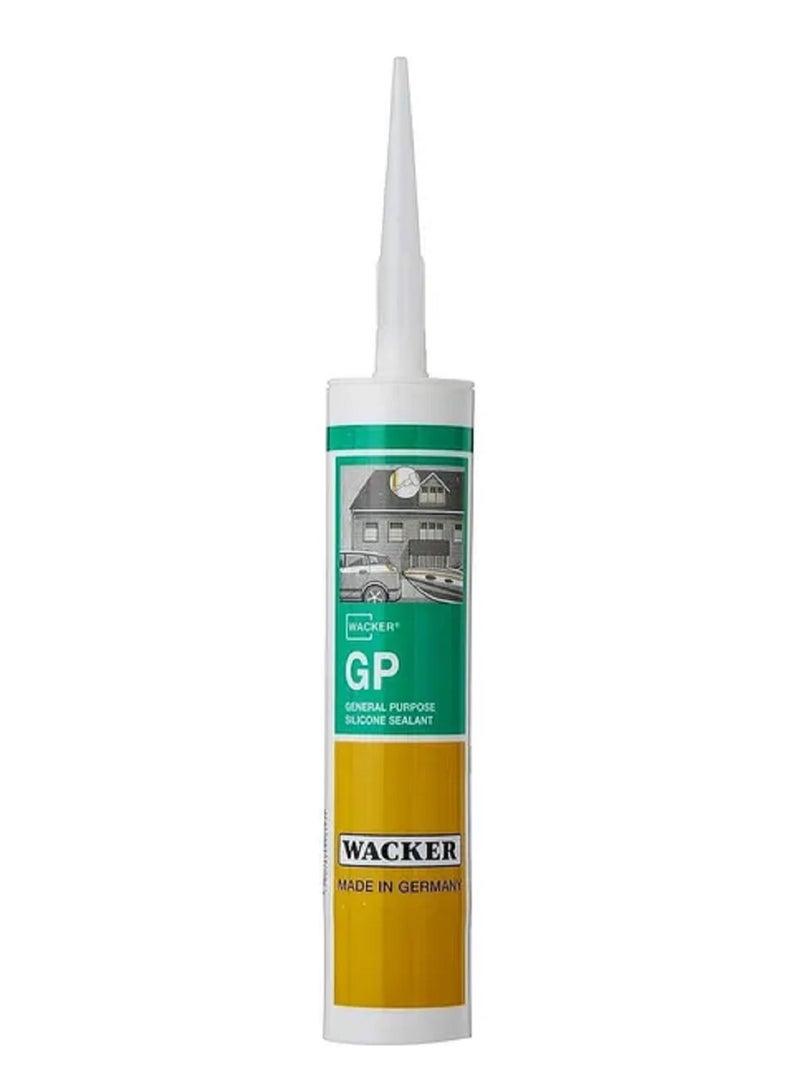 WACKER Flexible silicone sealant adheres tightly, providing comprehensive protection against leaks. 5 pieces, black color. - Image 3
