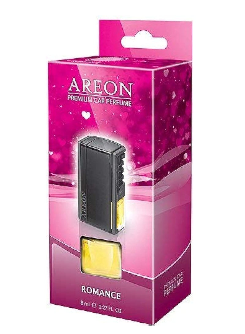 أريون معطر السيارة - معطر مكيف السيارة - رائحة رومانسية - 8 مل - Image 1