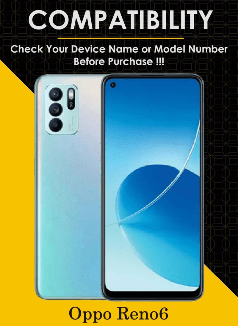 AINA 5 Pieces Tempered Glass Screen Protector 5D Designed For Oppo Reno6 Full Glue Edge to Edge Full Screen Coverage And Bubble Free - Image 3