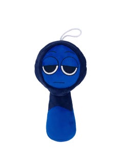 General Rhythm Box Sprunki Game Peripheral 20cm Plush Toy, Realistic Cute Soft Plush Doll, Gift for Boys and Girls Game Fans (Dark Blue)  - Image 1