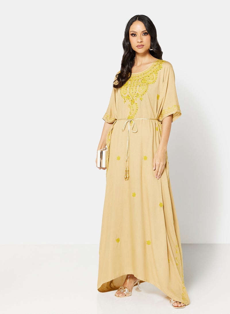 ARABIAN CLOSET EMBROIDERED KAFTAN - Image 3