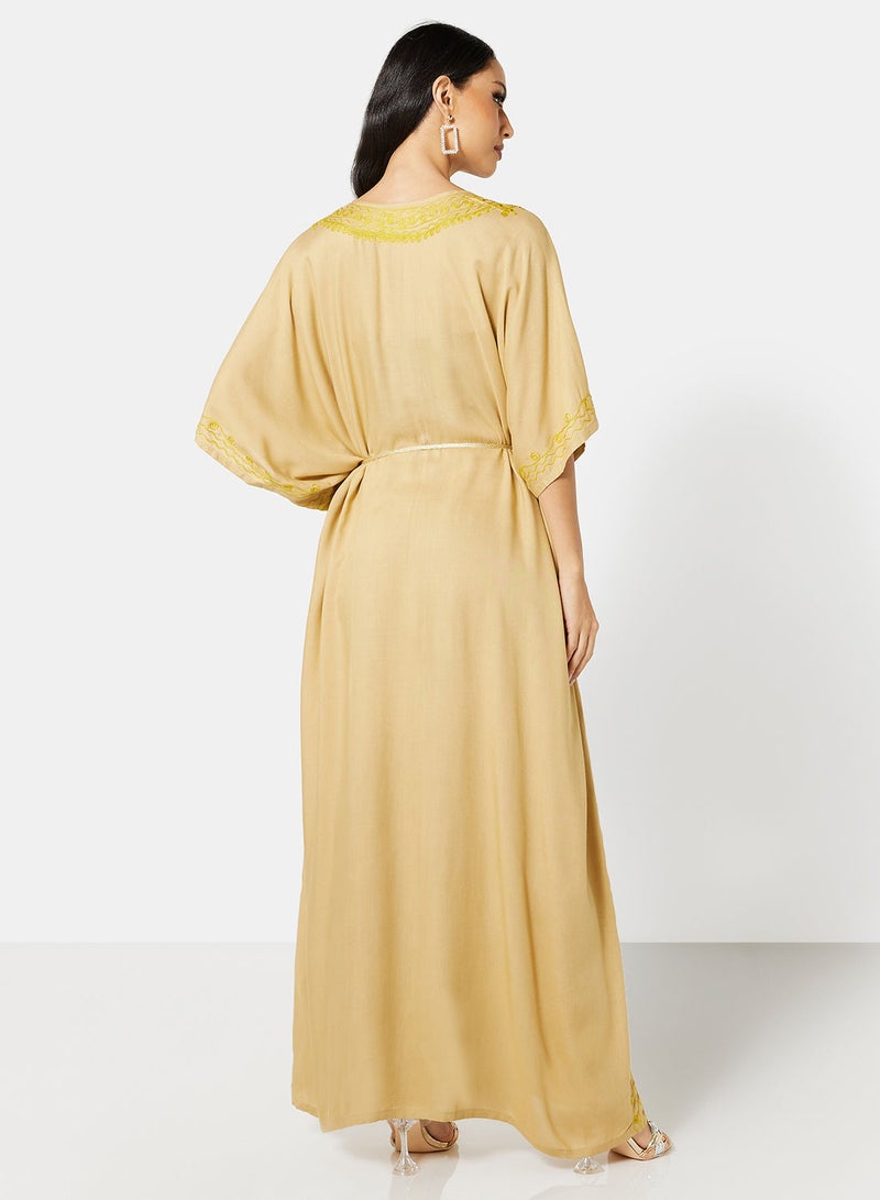 ARABIAN CLOSET EMBROIDERED KAFTAN - Image 2